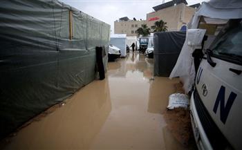 بلدية غزة تحذر من فيضان بركة تجميع الأمطار في حى الشيخ رضوان