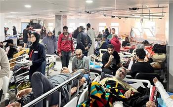 الصحة العالمية تزور مستشفى الشفاء شمالي غزة