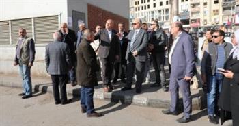 محافظ القاهرة يتفقد مشروع تطوير منطقة الألف مسكن 