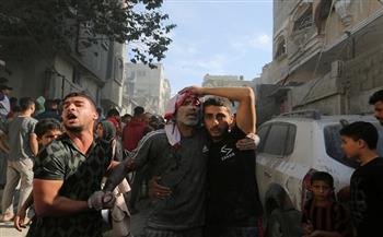 الإعلام الحكومي بغزة : الاحتلال يستهدف عمدا النازحين لرفح
