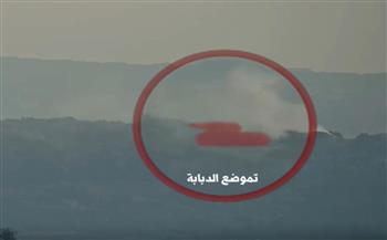 "حزب الله" يعلن تدمير دبابة "ميركافا" إسرائيلية بموقع المطلة