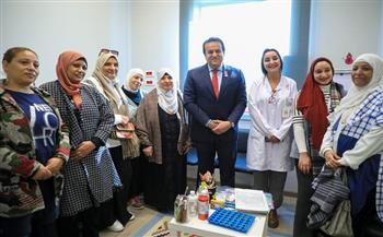 وزير الصحة يزور مستشفى «بهية» فرع الشيخ زايد 