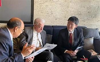 محافظ جنوب سيناء يلتقي الممثل الرئيسي لهيئة التعاون الدولي اليابانية (جايكا)
