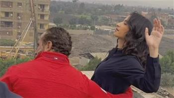 أميرة أديب تكشف كواليس سقوطها خلال تصوير «وبينا ميعاد»