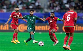 السعودية تتأخر أمام عمان بهدف في الشوط الأول