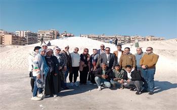وزارة الآثار تنظم رحلة توعوية للفائزين في المسابقة السياحية لأبناء شمال سيناء