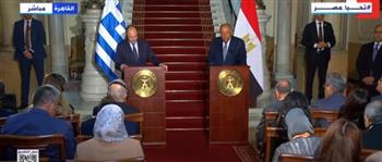 شكري : نعتز كثيرا بالعلاقات المصرية اليونانية .. ونعمل على تقويتها
