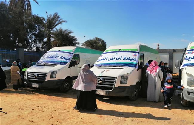 الصحة تطلق قافلة طبية ضمن مبادرة حياة كريمة.. اليوم