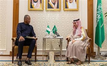 وزير الخارجية السعودى يلتقي نظيره النيجيري