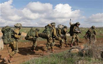 الجيش الإسرائيلي يقوم بعملية تمشيط بالأسلحة لأطراف مواقع جنوبي لبنان 