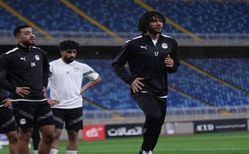 النني ينتظم في تدرببات منتخب مصر استعدادا لبطولة كأس الأمم الإفريقية 