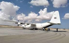 مطار العريش يستقبل 3 طائرات تحمل 115 طنا من المساعدات لصالح غزة