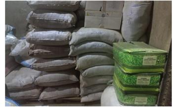 ضبط 5 طن سكر ومواد غذائية داخل مصنع ومخزن بالقاهرة 