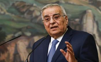 وزير الخارجية اللبناني يعلن رفض بلاده إنشاء منطقة عازلة مع إسرائيل