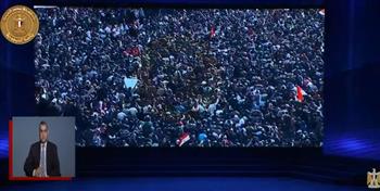 الرئيس السيسي يشاهد فيلما تسجيليا بعنوان «العودة» خلال احتفالية عيد الشرطة
