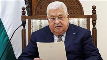 الرئيس الفلسطيني يؤكد ضرورة الوقف الفوري للعدوان الإسرائيلي على غزة