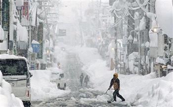 الأرصاد الجوية اليابانية تحذر من تساقط المزيد من الثلوج الكثيفة