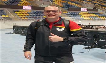 مدرب ألمانيا لتنس الطاولة: تنظيم بطولة مصر الدولية مبهر وكنت أتمنى رؤية صالة حسن مصطفى