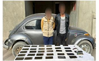 سقوط 7 تجار مخدرات بـ 80 طربة حشيش بالقاهرة 
