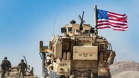 استهداف مركز قيادة أمريكي شمالي الحسكة السورية بمسيرات 