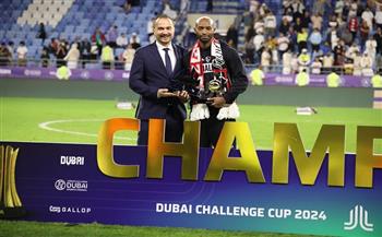 شيكابالا أفضل لاعب في بطولة كأس تحدي دبي الودية