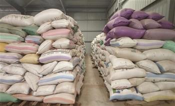 ضبط 7.2 طن أرز قبل بيعها في السوق السوداء بالمنيا
