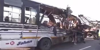 مصرع 14 شخصا في حادث مروري بالهند 