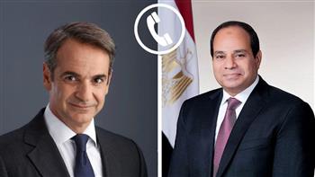الرئيس السيسى يشيد بالطابع الاستراتيجي للعلاقات بين مصر واليونان 
