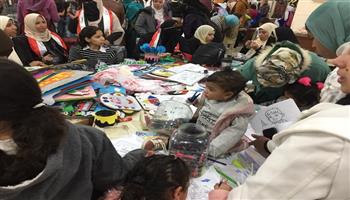 معرض القاهرة للكتاب الـ55 | ورش متنوعة لقسم رياض الاطفال بجناح الأزهر