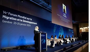 الإمارات تشارك ضمن الرئاسة الثلاثية للدورة 14 لقمة المنتدى العالمي للهجرة والتنمية