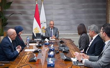 وزير الري يستعرض مع سفيرة مصر الجديدة ببوروندي مشروعات بدول حوض النيل