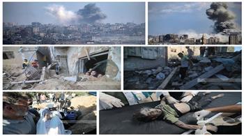 عشرات الشهداء والجرحى في قصف الاحتلال الإسرائيلي على قطاع غزة 