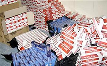 ضبط 10 آلاف عبوة سجائر في مخزن بالقليوبيه قبل بيعها سوق سوداء 