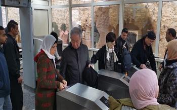 افتتاح صالة دخول زائري قلعة قايتباي بالإسكندرية