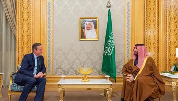 ولي العهد السعودي ووزير الخارجية البريطاني يبحثان المستجدات الإقليمية