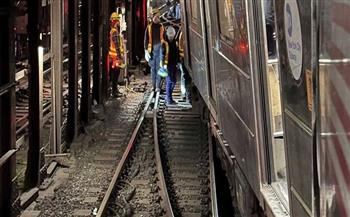 24 مصابا بتصادم قطاري مترو في نيويورك
