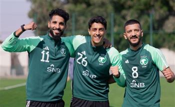 منتخب السعودية يكثف تدريباته استعدادا لبطولة كأس أمم آسيا 