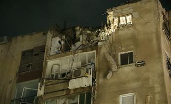 وقوع أضرار بمبنى في مستوطنة سديروت نتيجة سقوط صواريخ أطلقت من غزة