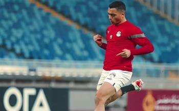 مصطفى محمد ينتظم في مران المنتخب الوطني استعدادا لبطولة كأس الأمم الإفريقية 
