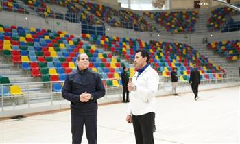 الرئيس السيسي يستمع لشرح تفصيلي من وزير الرياضة عن مدينة مصر الدولية للألعاب الأولمبية