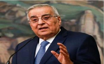 وزير خارجية لبنان يدعو لحل سياسي ينهي سنوات العنف بين الفلسطينيين والإسرائيليين