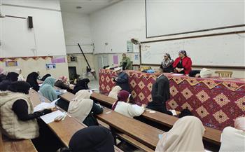 رئيس جامعة الأزهر ونائب فرع البنات يتفقدان امتحانات كلية الدراسات الإسلامية