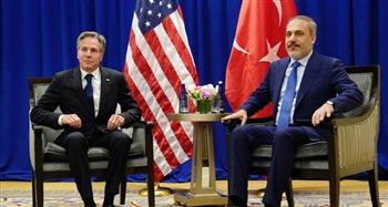 وزيرا الخارجية التركي والأمريكي يناقشان المأساة الإنسانية في غزة