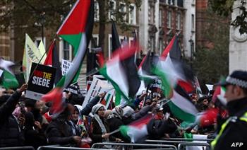 مظاهرات حاشدة في أنحاء أيرلندا دعمًا لفلسطين