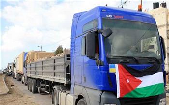 عبور 26 شاحنة مساعدات تابعة لبرنامج الغذاء العالمي باتجاه غزة 