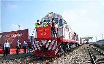 شانغهاي تطلق أول قطار شحن بين الصين وأوروبا في 2024