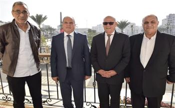محافظ بورسعيد يستعرض مستجدات العمل في تطوير سهل الحسينية ببورسعيد 