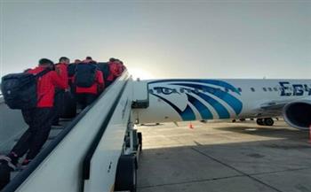 مصر للطيران تسير رحلة خاصة لنقل المنتخب الوطني إلى أبيدجان