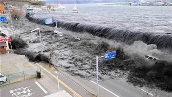 تسونامي يضرب محطة نووية في أعقاب زلزال رأس السنة في اليابان