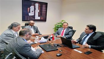   نائب وزير الإسكان يلتقي ممثلي إحدى الشركات العالمية المتخصصة في تنفيذ وإدارة المرافق